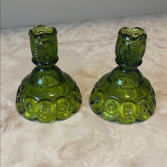 Vintage LE Smith moon and stars candlestick holders - Picture 1 of 2